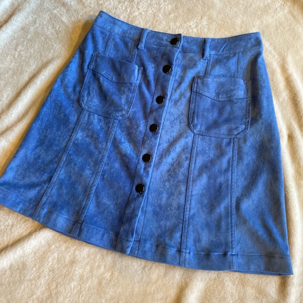 Giani Bernini Blue Skirt
